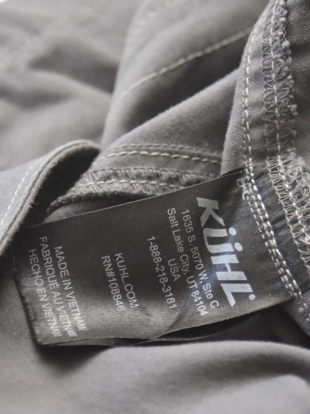 KÜHL Women’s Size 6 Gray Hiking Shorts 6" Inseam Outdoor Performance Stretch - Picture 11 of 13